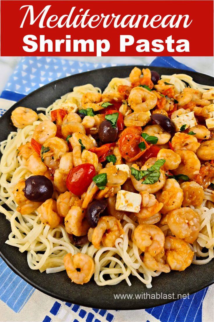 Mediterranean Shrimp Pasta