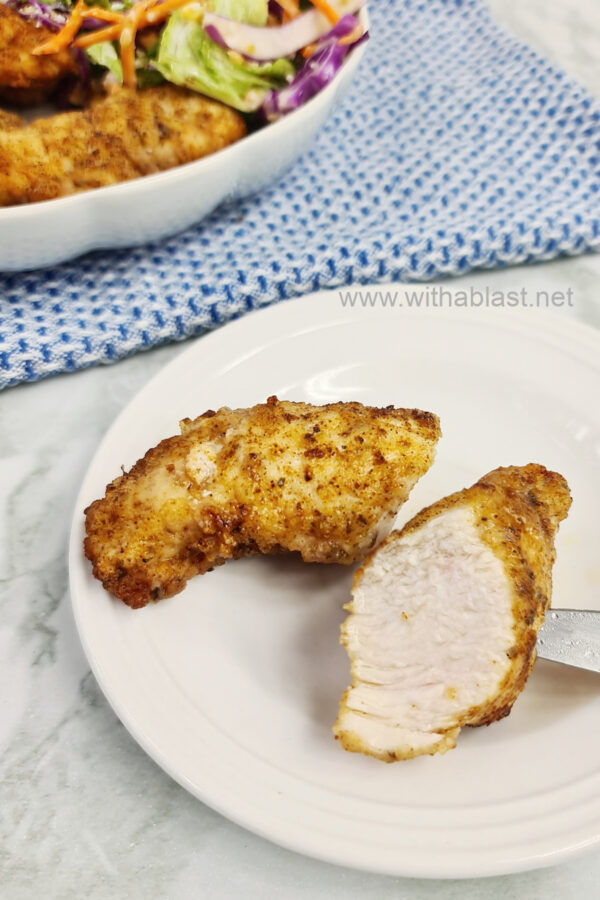 Buttermilk Chicken Tenders (Crispy and Flavorful) With A Blast