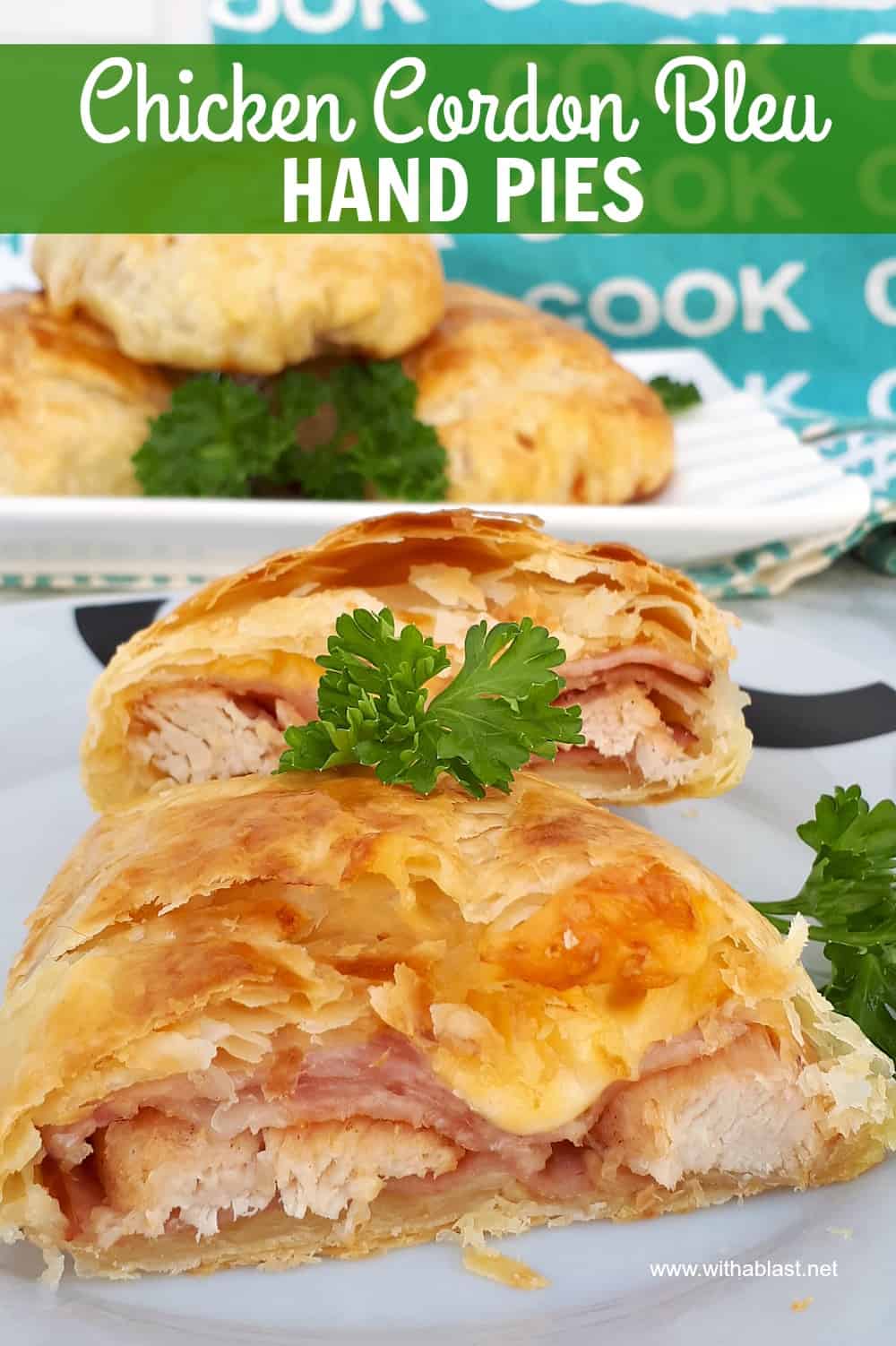 Chicken Cordon Bleu Hand Pies