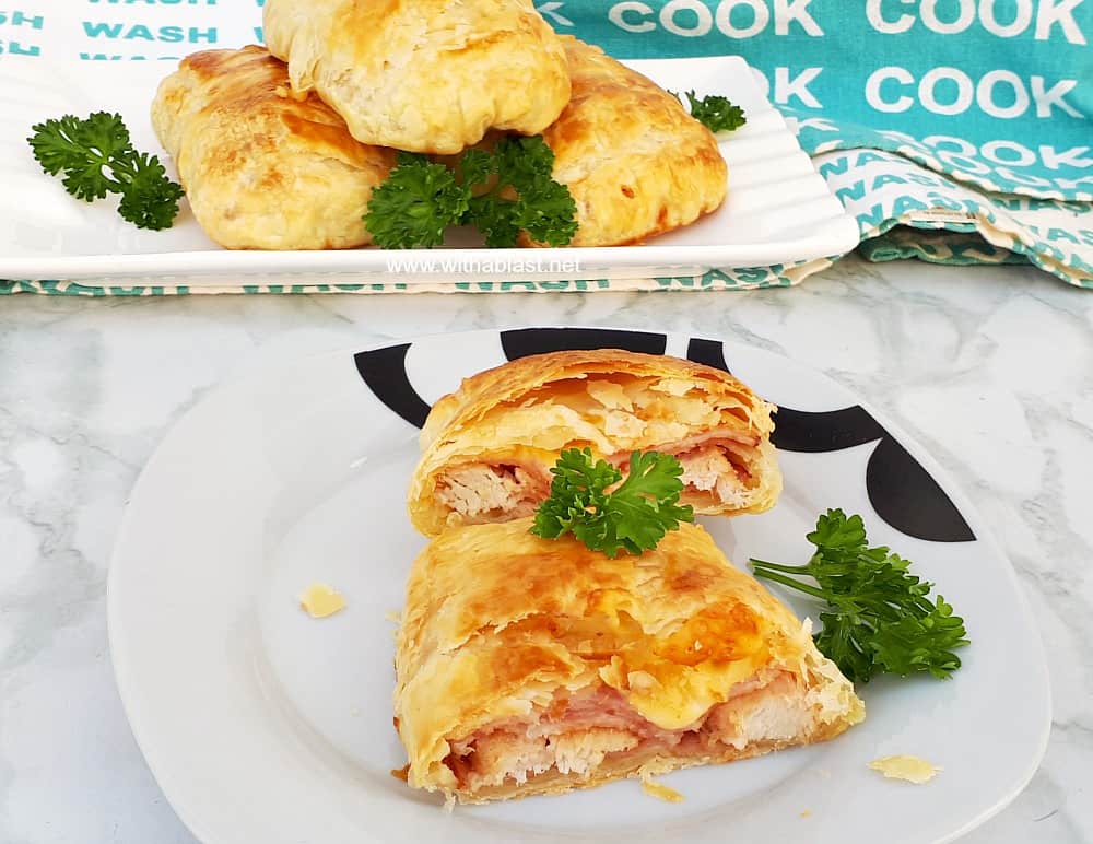 Chicken Cordon Bleu Hand Pies