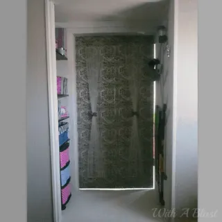 Closet Turned Bedroom Entrance