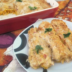 Creamy Parmesan Pumpkin Cannelloni