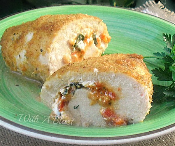 Delicious low-fat creamy filling in these Southwestern Chicken Roll-Ups and seconds will be requested ! Serve for dinner on a busy week night
