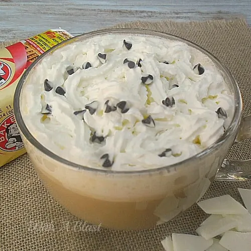 BEST white chocolate latte to make at home ~ no need to run to the coffee shop !  White Chocolate Latte