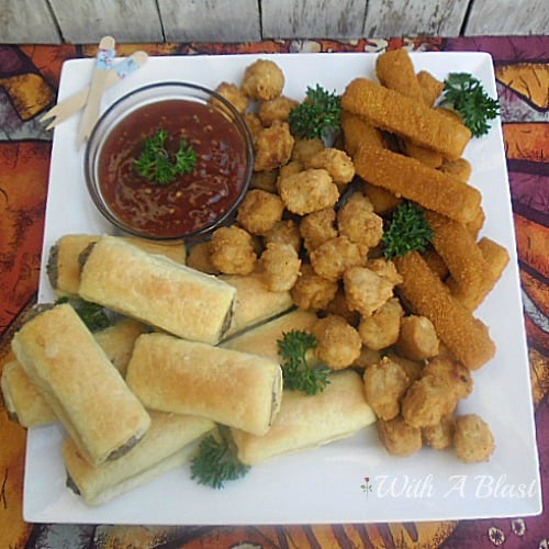 BBQ Snack Dip ~ Tangy, slightly sweet thick BBQ Dip to serve with just about any snack ~ Sausage Rolls, Chicken Nuggets, Crumbed Fish and more ! #Dips #BBQDip #GameDayFood
