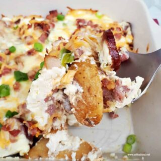 Loaded Potato and Chorizo Casserole