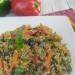 Steak and Vegetable Fried Rice