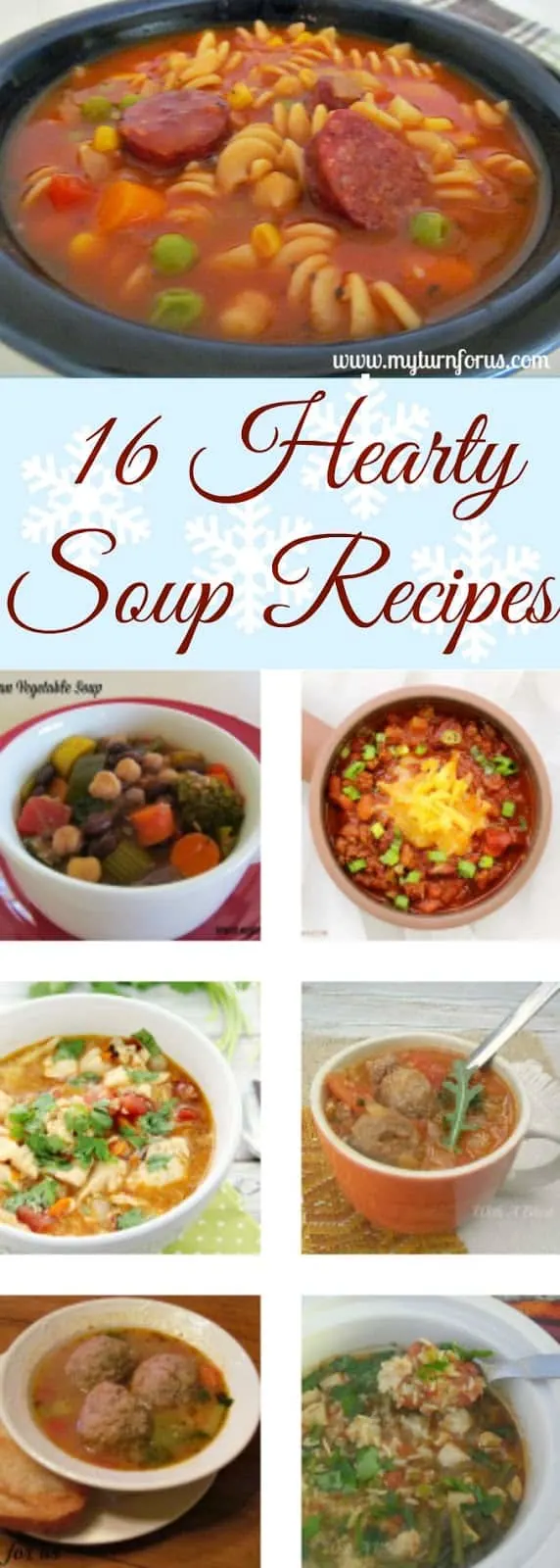 16 Hearty Soup Recipes all family tried, tested and approved - most are long time favorites and all perfect during Fall and Winter #SoupRecipes #HeartySoupRecipes #ComfortFood #Soup
