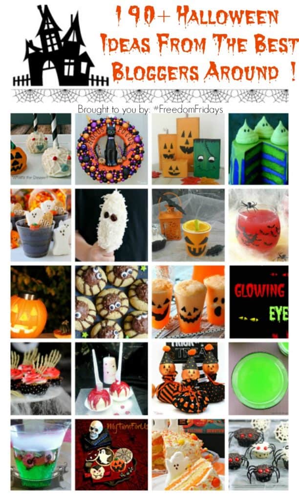 190+ Halloween Ideas Eats / treats / printables / decor