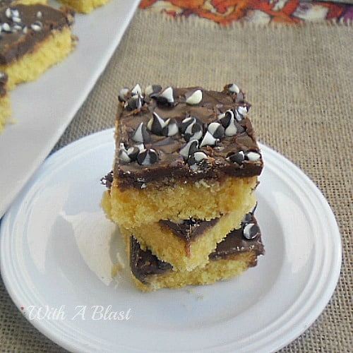 Delicious and so buttery melt-in-the-mouth ! These Butter Coconut Bars have a chocolate glaze, easy to make and NO eggs or milk required