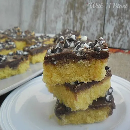 Delicious and so buttery melt-in-the-mouth ! These Butter Coconut Bars have a chocolate glaze, easy to make and NO eggs or milk required