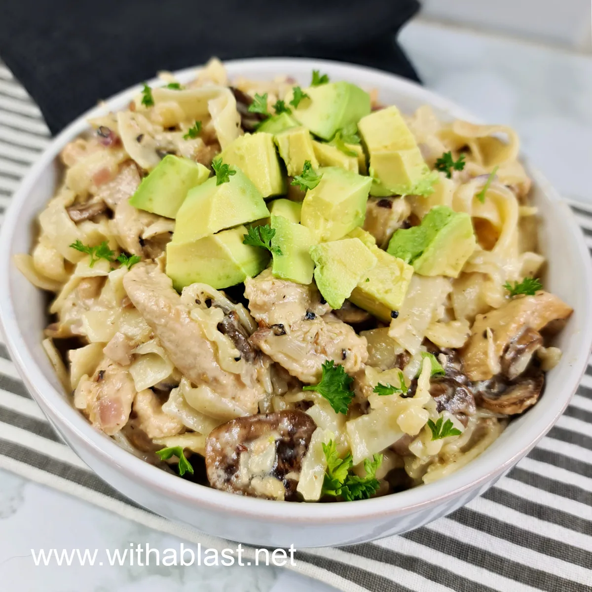 Chicken Alfredo Recipe With A Blast