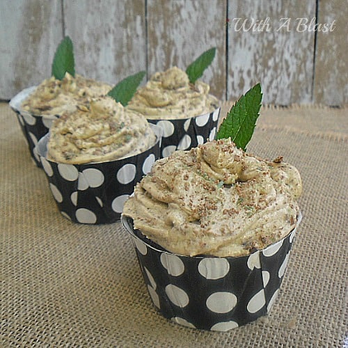 Peppermint Crisp Cupcakes 