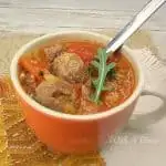 Quick Italian Meatball Soup