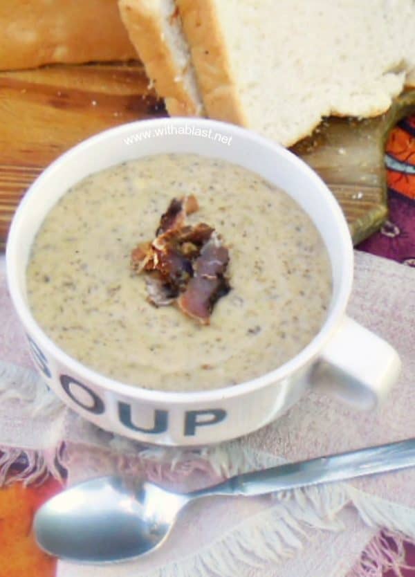 Delicious, rich and hearty soup made using traditional South-African Biltong which is similar (but not 100% same) as Beef Jerky 