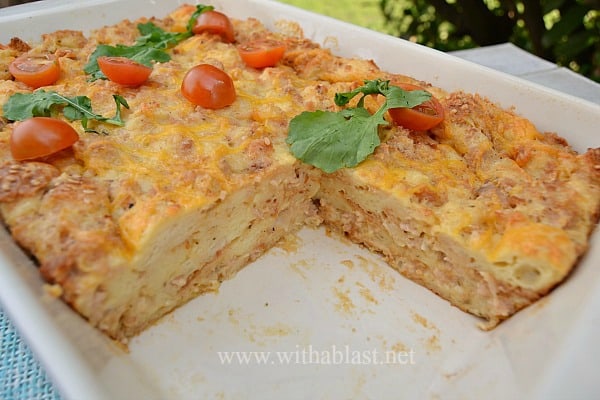 Make-Ahead Savory Bread Pudding Breakfast