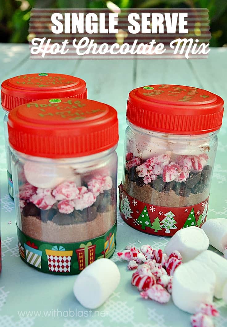 Single Serve Hot Chocolate Mix With A Blast