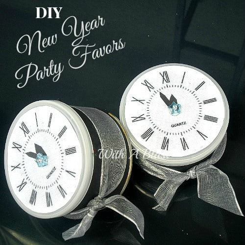 DIY New Year Party favors