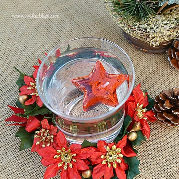 Floating Candles Decor for Christmas With A Blast