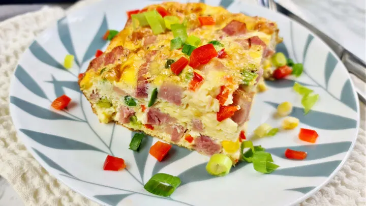 Ham And Cheese Frittata