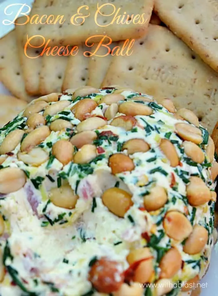 BEST appetizer or snack especially on Game Day or when having a party and this Cheese Ball will steal the show !