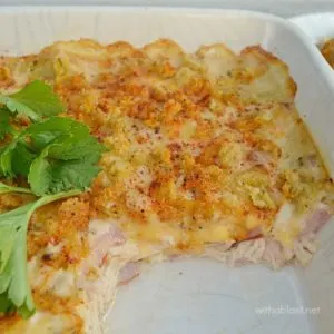 Chicken Cordon Bleu Casserole