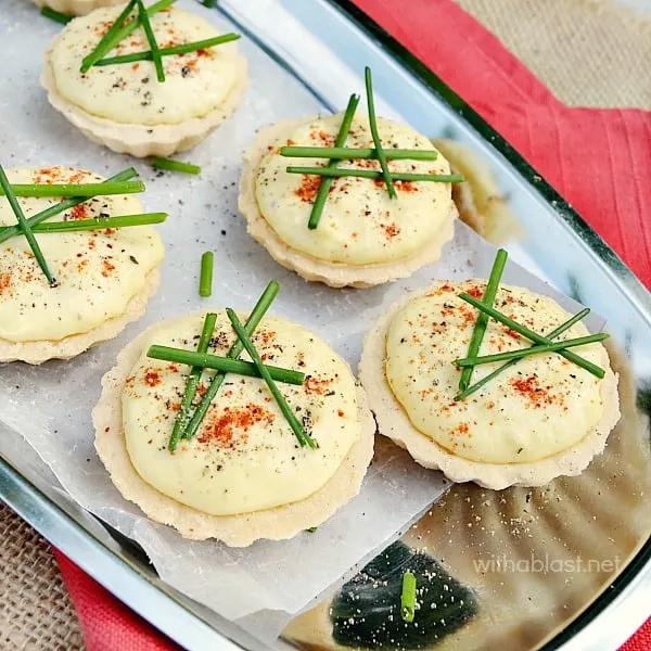 Egg Salad Bites ~ Quick & Easy Egg Salad recipe which can also be used on sandwiches - perfect snack or appetizer Egg Salad Bites ~ Quick & Easy Egg Salad recipe which can also be used on sandwiches - perfect snack or appetizer