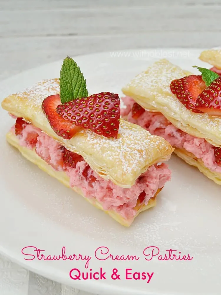 Easy Strawberry Breakfast Pastries