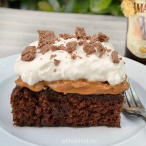 Amarula Chocolate Caramel Cake