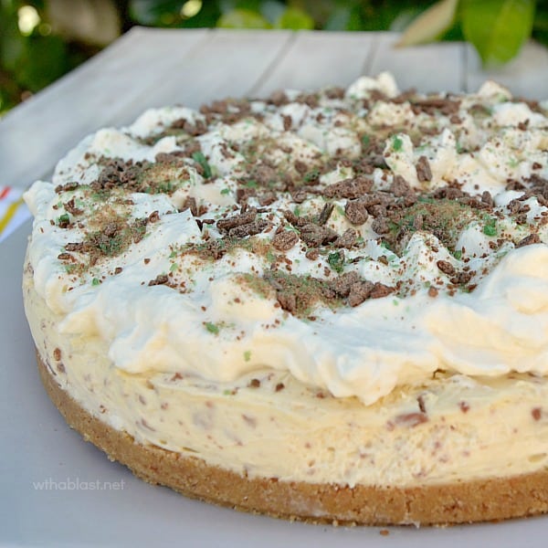 Irish Cream and Chocolate Cheesecake 