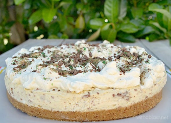 Irish Cream and Chocolate Cheesecake 