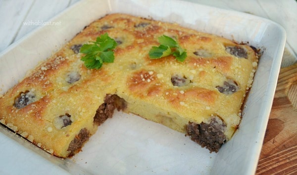 Parmesan Meatball Pie