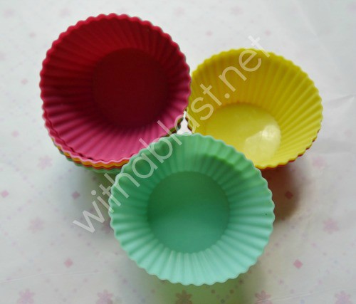 Silicone molds for Rice Krispie Cupcakes