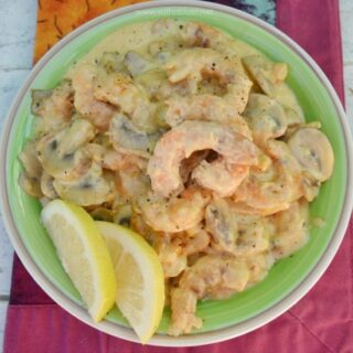 Shrimp and Mushroom Casserole