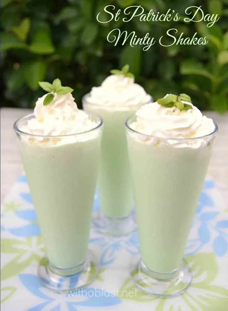 St Patrick's Day Minty Shakes 