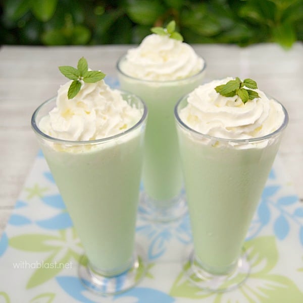 St Patrick's Day Minty Shakes