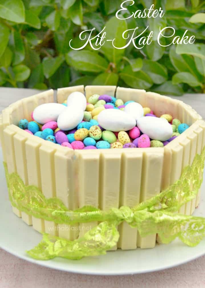 Easter Kit-Kat Cake