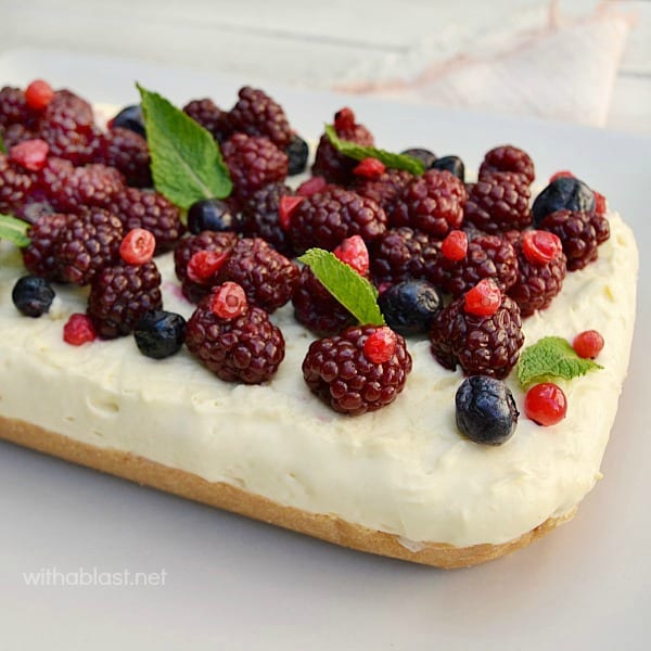 Easy Berry Cheesecake (No-Bake)