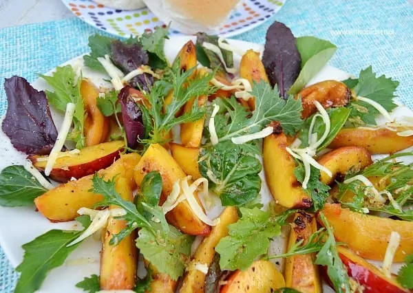 Grilled Nectarine Salad 