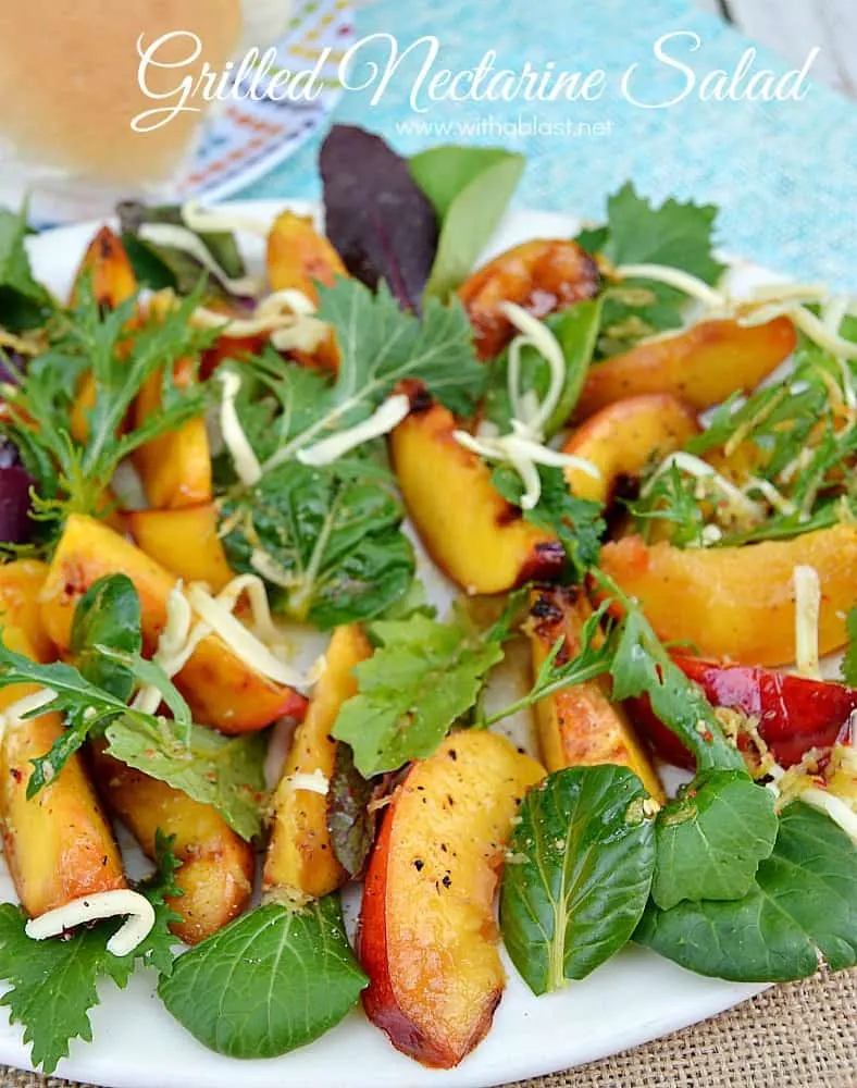 Grilled Nectarine Salad