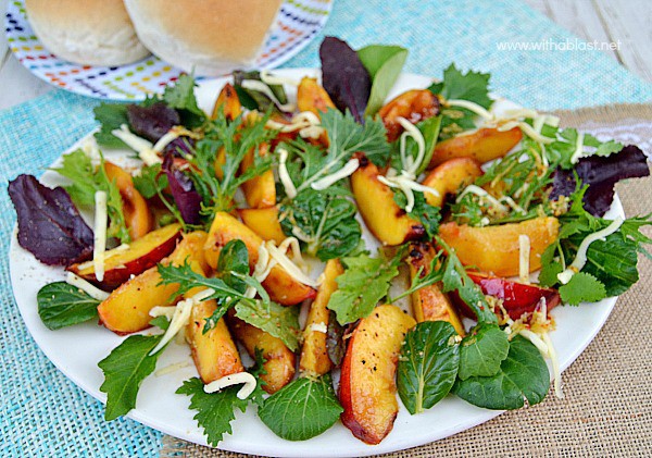 Grilled Nectarine Salad 