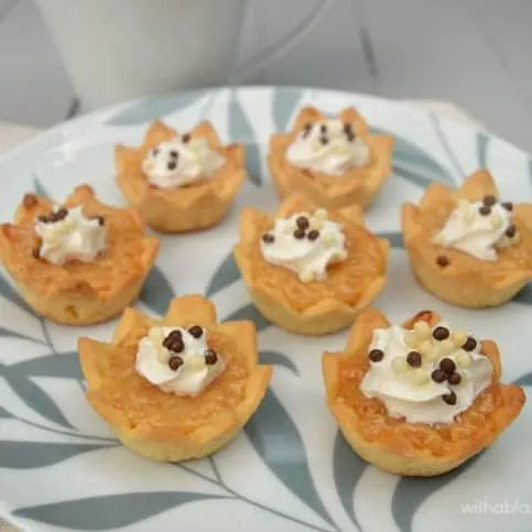 Mini Caramel Pies ~ ONLY 3 Ingredients in this gooey, delicious Caramel filling and it is ready in minutes and so versatile ! Mini Caramel Pies ~ ONLY 3 Ingredients in this gooey, delicious Caramel filling and it is ready in minutes and so versatile !