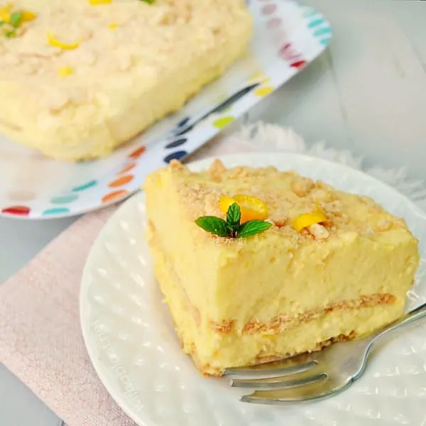 Pineapple-Orange Cream Pie (No-Bake)