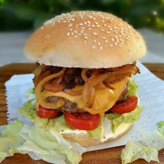 Coriander and Black pepper Burgers