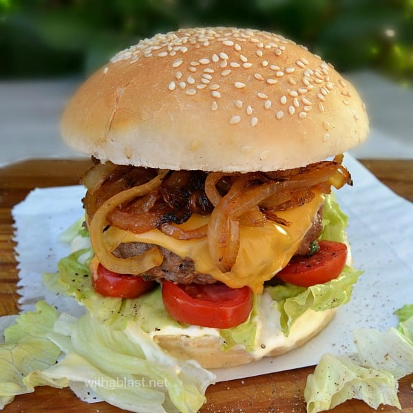 Coriander and Black Pepper Burgers