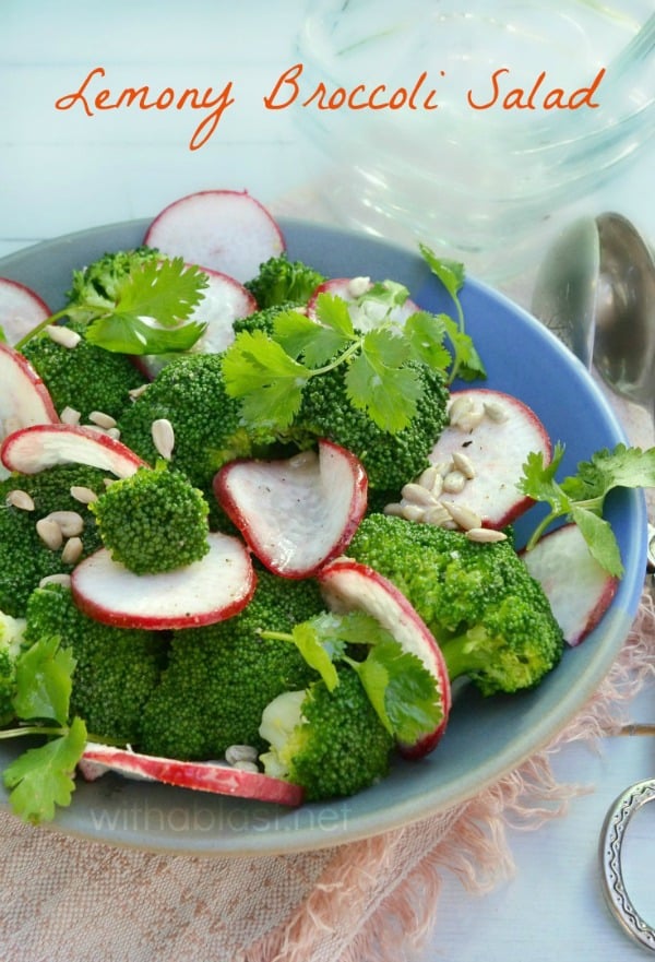 Lemony Broccoli Salad 