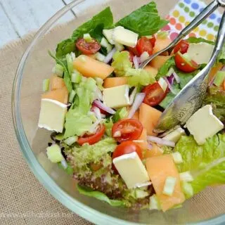 Melon and Cherry Tomato Salad