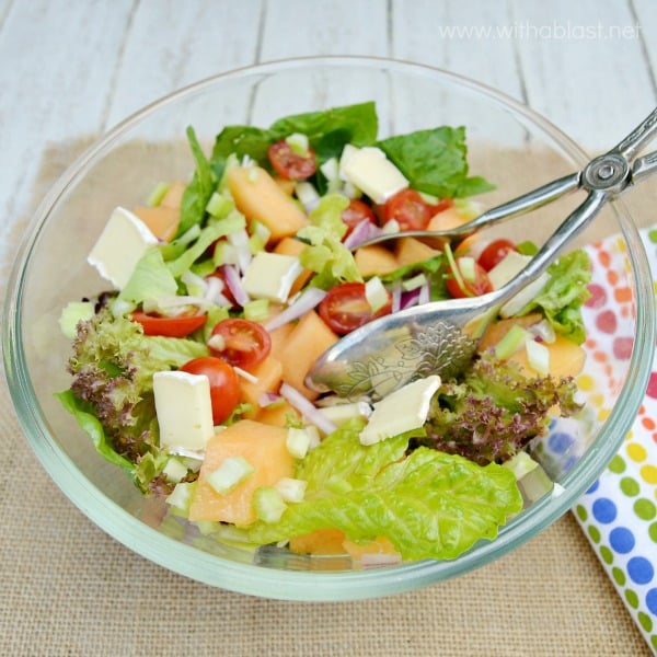 Melon and Cherry Tomato Salad