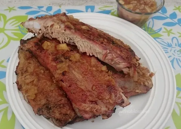 Sticky Pineapple Marinated Ribs