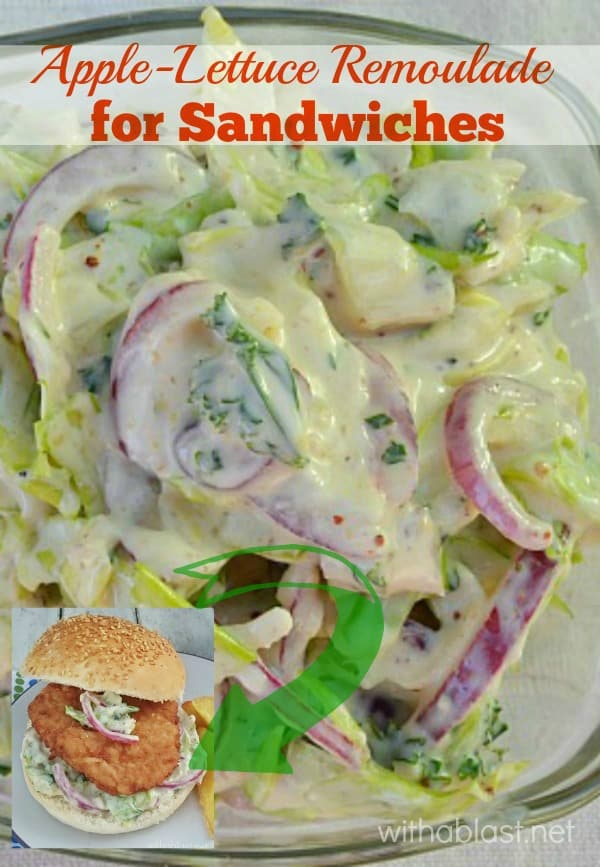 Apple-Lettuce Remoulade (for Sandwiches)